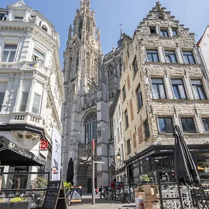 Tempel Cathedral In The Heart Of , Antwerp Belgium